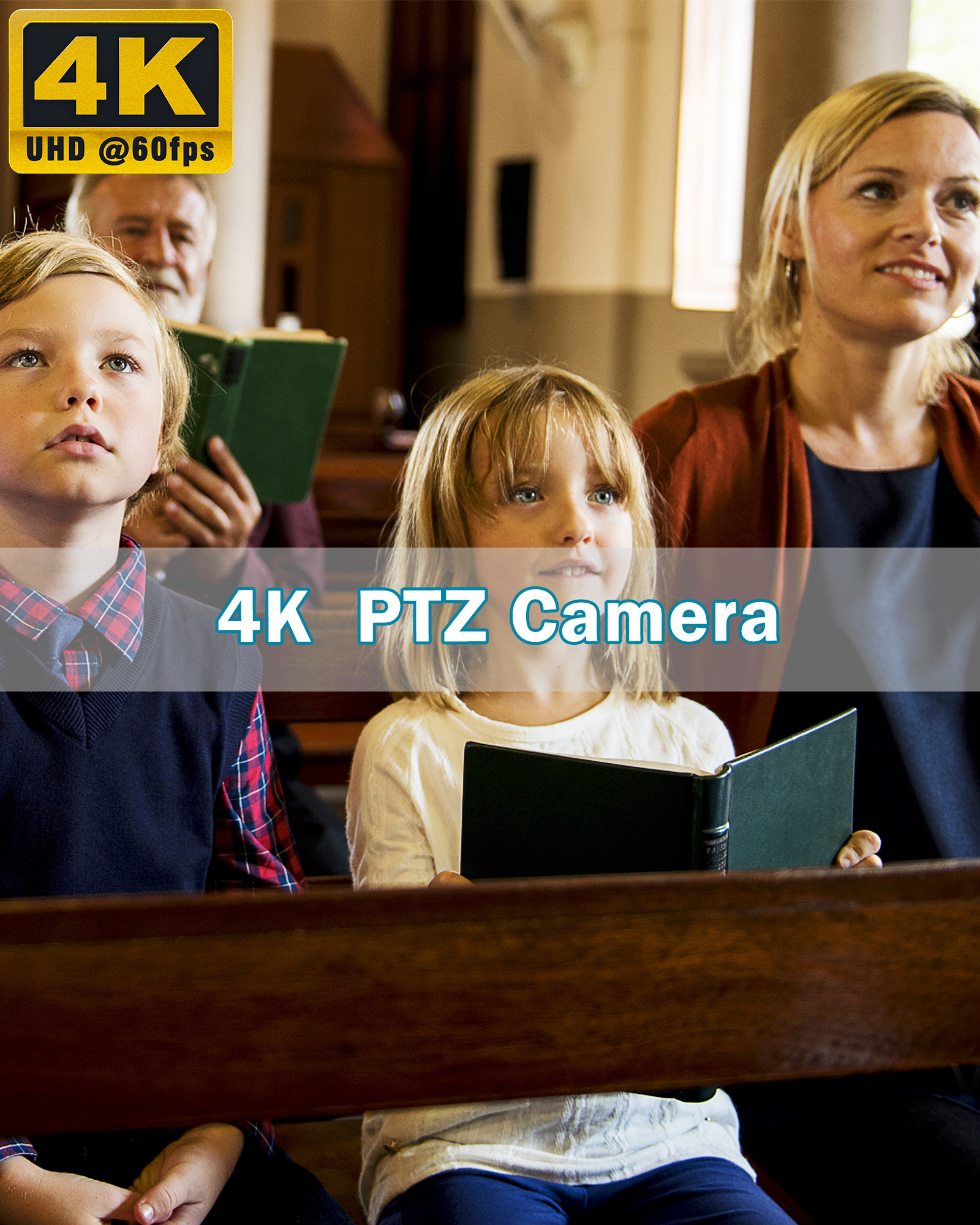 Fast Delivery FoMaKo K820N 60fps 4K PTZ Camera 20x NDI AI Tracking Church Conference Room LiveStreaming ptz camera