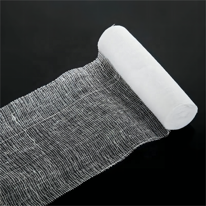 Disposable Gauze Roll 100% Jumbo Sterile Cotton Absorbent Medical Gauze Roll Manufacturers