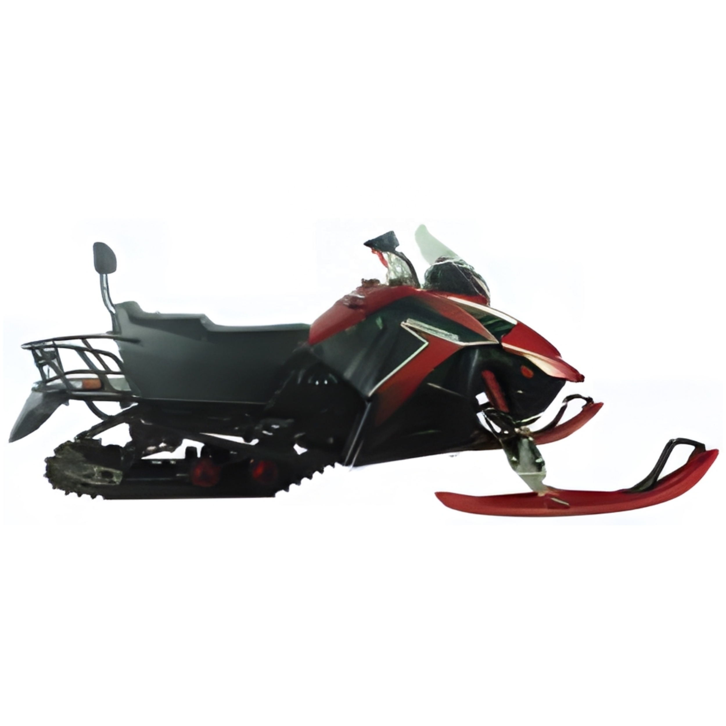 WIDEAL WD150 Amusement Ski Vehicle 200CC Electric Snowmobile for Adults