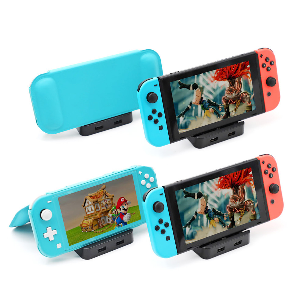 DOBE New Charger Stand Fast Charging Dock Hub for Nintedo Switch / Switch Lite Gaming Accessories