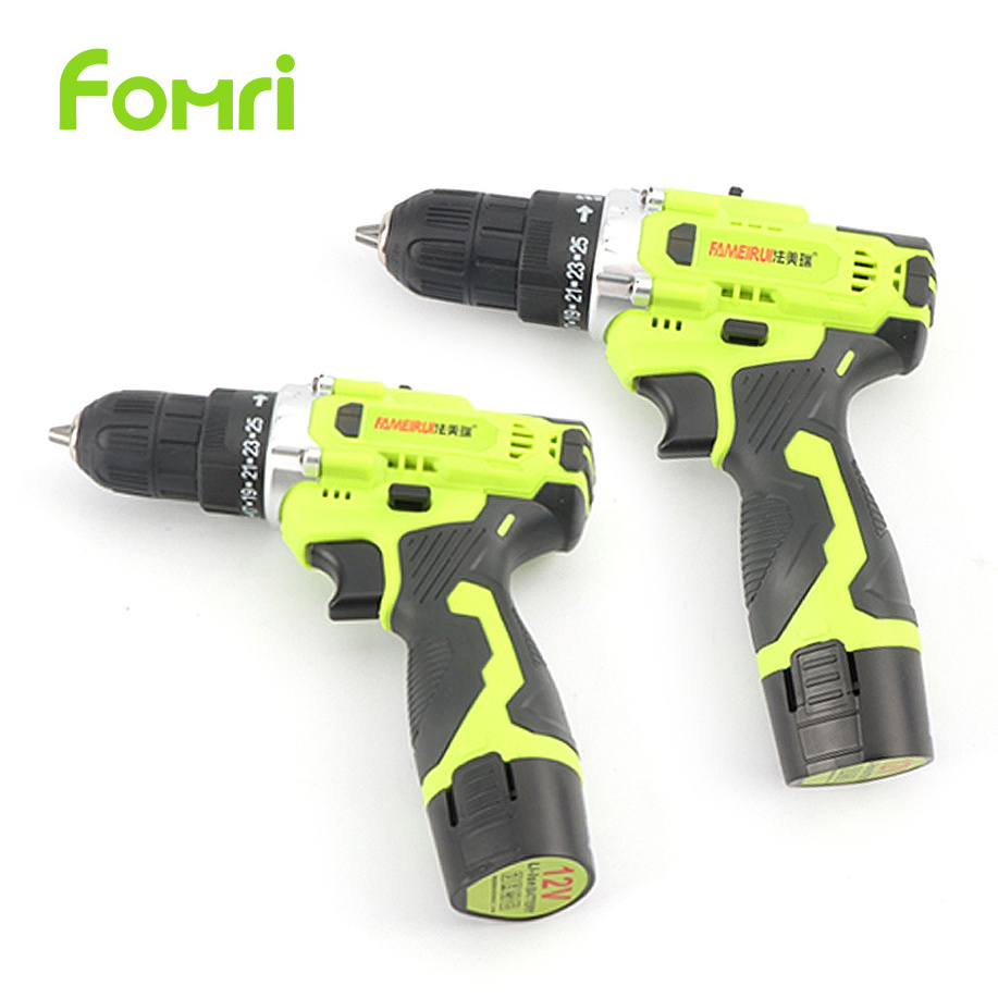 FMR-12 Factory Supply Power Craft 18v Battery powered drill small cordless drill wireless drill