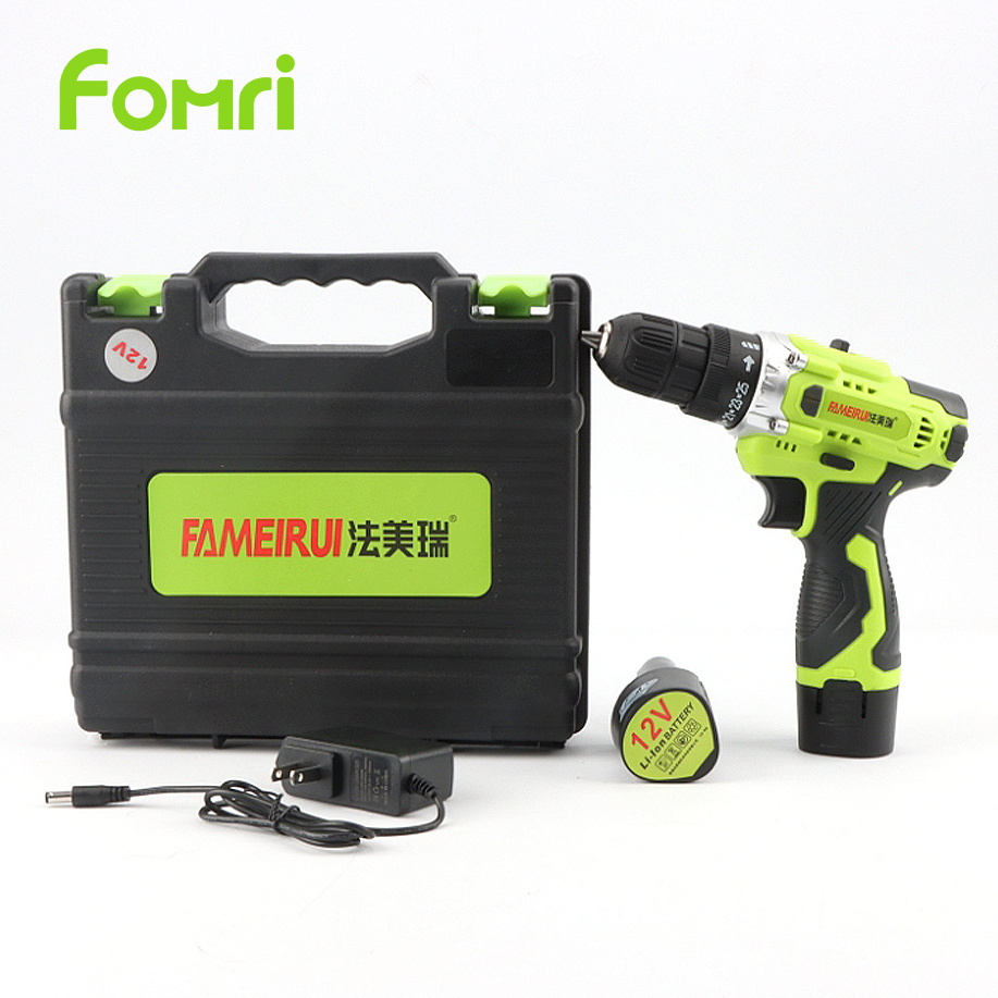 FMR-12 Factory Supply Power Craft 18v Battery powered drill small cordless drill wireless drill