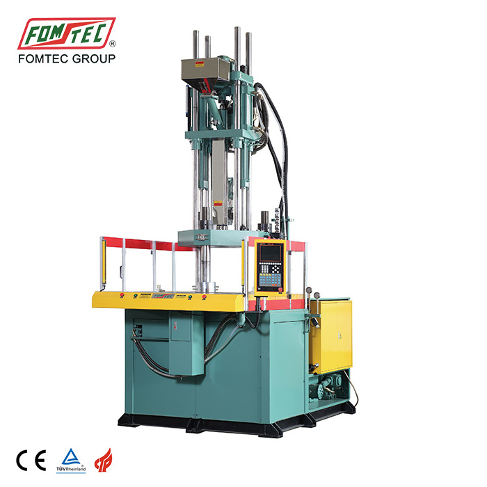 FOMTEC 1600 kN rotary table plastic vertical  injection molding machine one step injection stretch blow molding machine pe