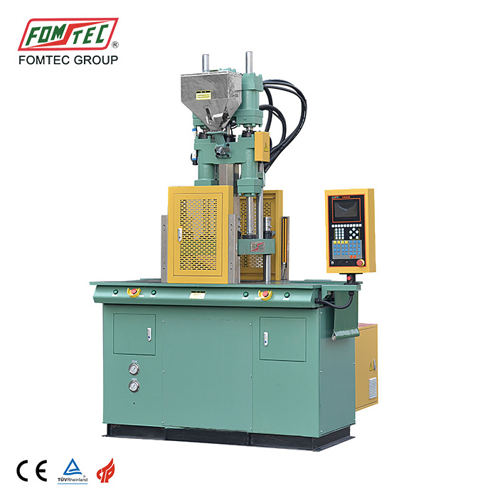 Injection Molding Machine Desktop Injection Mold Machine Small Vertical Plastic 40ton Sliding Table Molding Machine 42~70cm3/sec