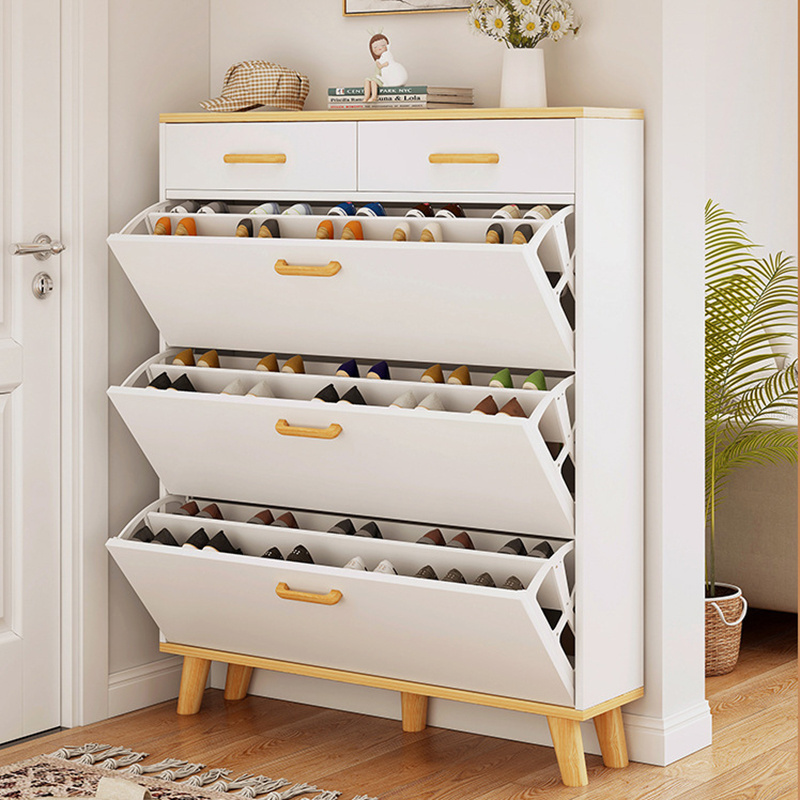 Good life cheap living room luxury rotatable design single storage shoe cabinet rack hot selling with drawer