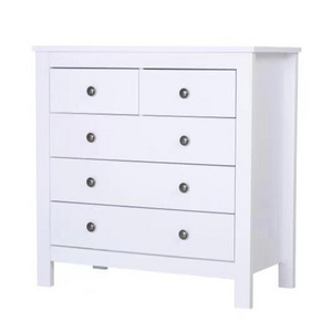 New Design Bedroom Furniture wooden drawer solid wood 5 chest drawer cabinet