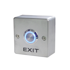 Waterproof Touch Exit Button Eixt metal Button Automatic Access Control System Exit Touch Door Gate Switch