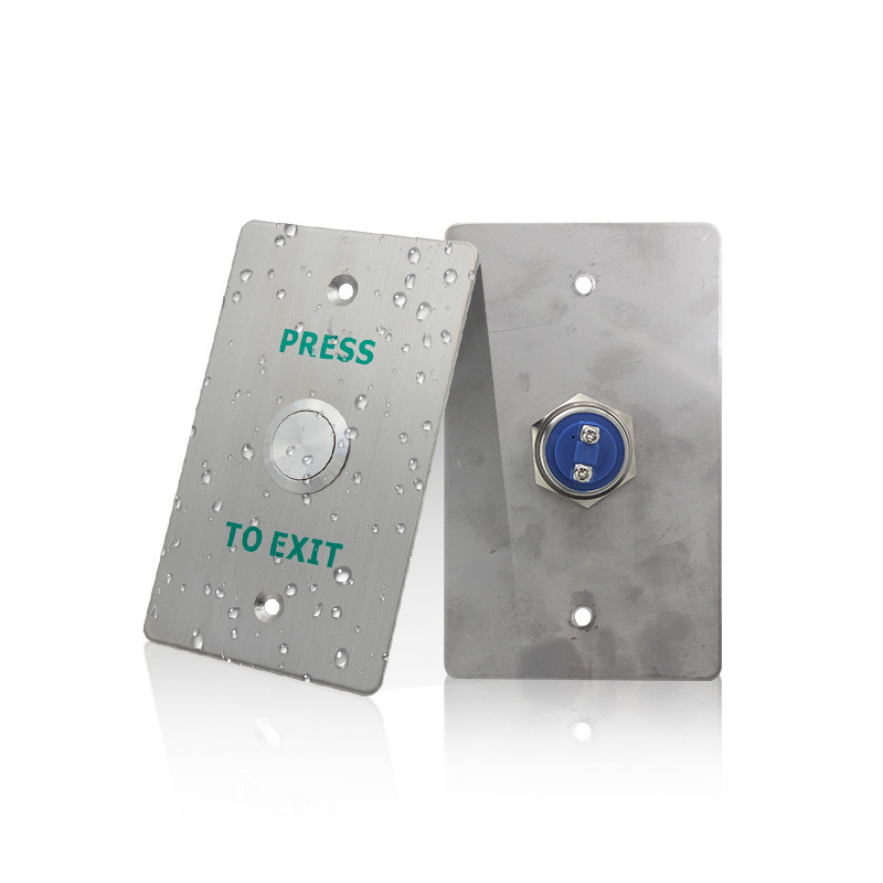 Waterproof Touch Exit Button Eixt metal Button Automatic Access Control System Exit Touch Door Gate Switch