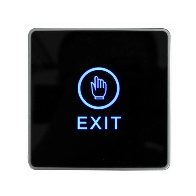 LED Indication Touch Exit Button Door Release Button Contactless Exit Sensor Access Control Door Switch