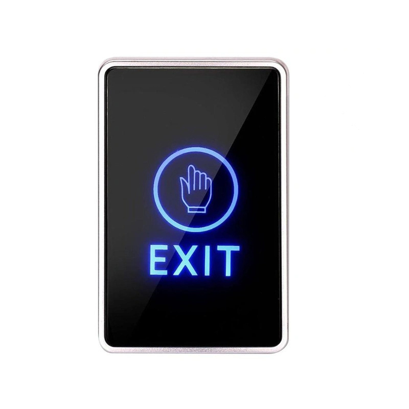 LED Indication Touch Exit Button Door Release Button Contactless Exit Sensor Access Control Door Switch