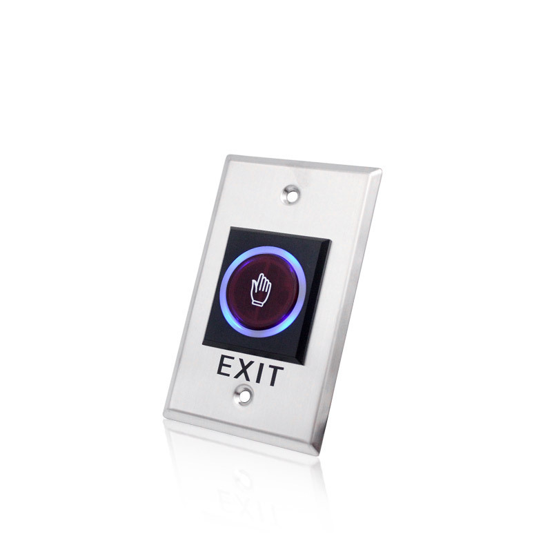 No Touch Exit button IR Door Release Switch Wall Mounted Door Button Access Control Touchless Infrared Sensor