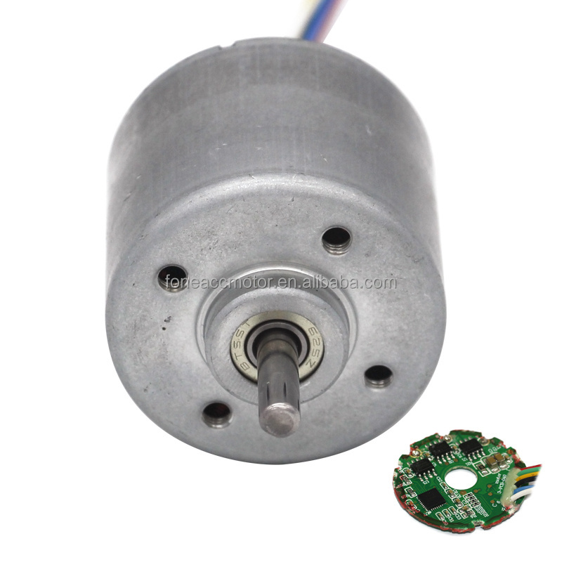 BL4235 Diameter 42mm cylindrical Small Inrunner Brushless DC BLDC Motor with internal driver controller with hall sensor