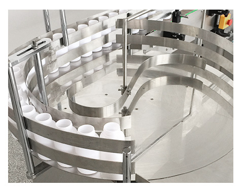 High Quality Automatic Round Plastic Glass Bottle Accumulation Unscrambler Turntable  Rotary Bottle Sorting Machine