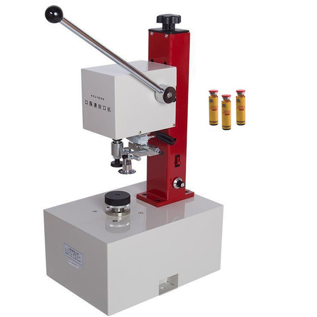 Semi Auto Small Vial Oral Bottle Capping Machine/ Vial Cap Crimping Sealing Machine / Vial Capping Machine With Cheap Price