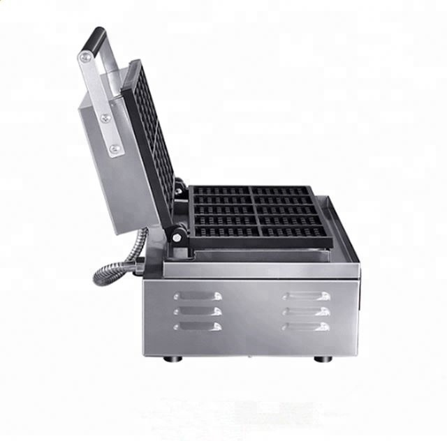 Professional Rectangle Waffle Maker /Carbon Golden Malted Waffle Machine /Commercial Electric Egg Waffle Maker