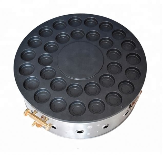 Stainless Steel Commercial Use Nonstick Gas 32-hole Japanese Red Bean Wheel Cake Machine