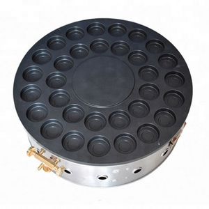 Stainless Steel Commercial Use Nonstick Gas 32-hole Japanese Red Bean Wheel Cake Machine