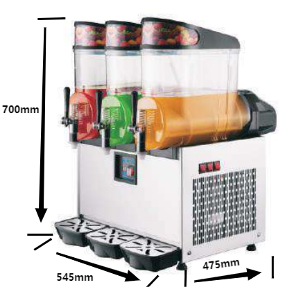 Juice Beverage Ice Machine Snow Melting Machine/Commercial Slush Ice Cream Milkshake Smoothie Making Machine