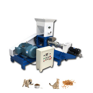 Factory High Quality Dog Food Cat Food Granulator/Fish Food Making Machine Floating Fish Feed Extruder Machine Price