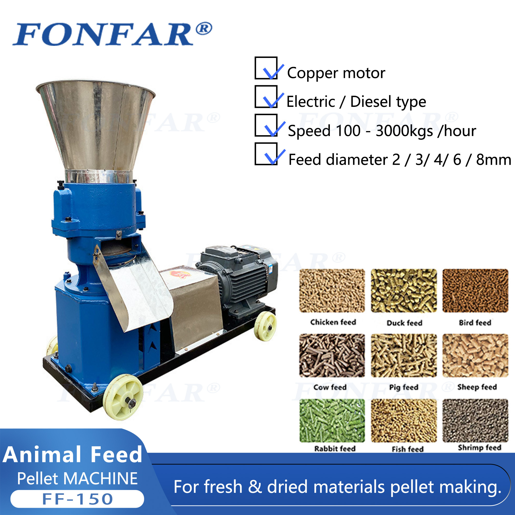 China factory sale Automatic Breeding Equipment Machinery Feed Pellet Machine /Feed Pellet Machine/Automatic Feed Pellet Machine