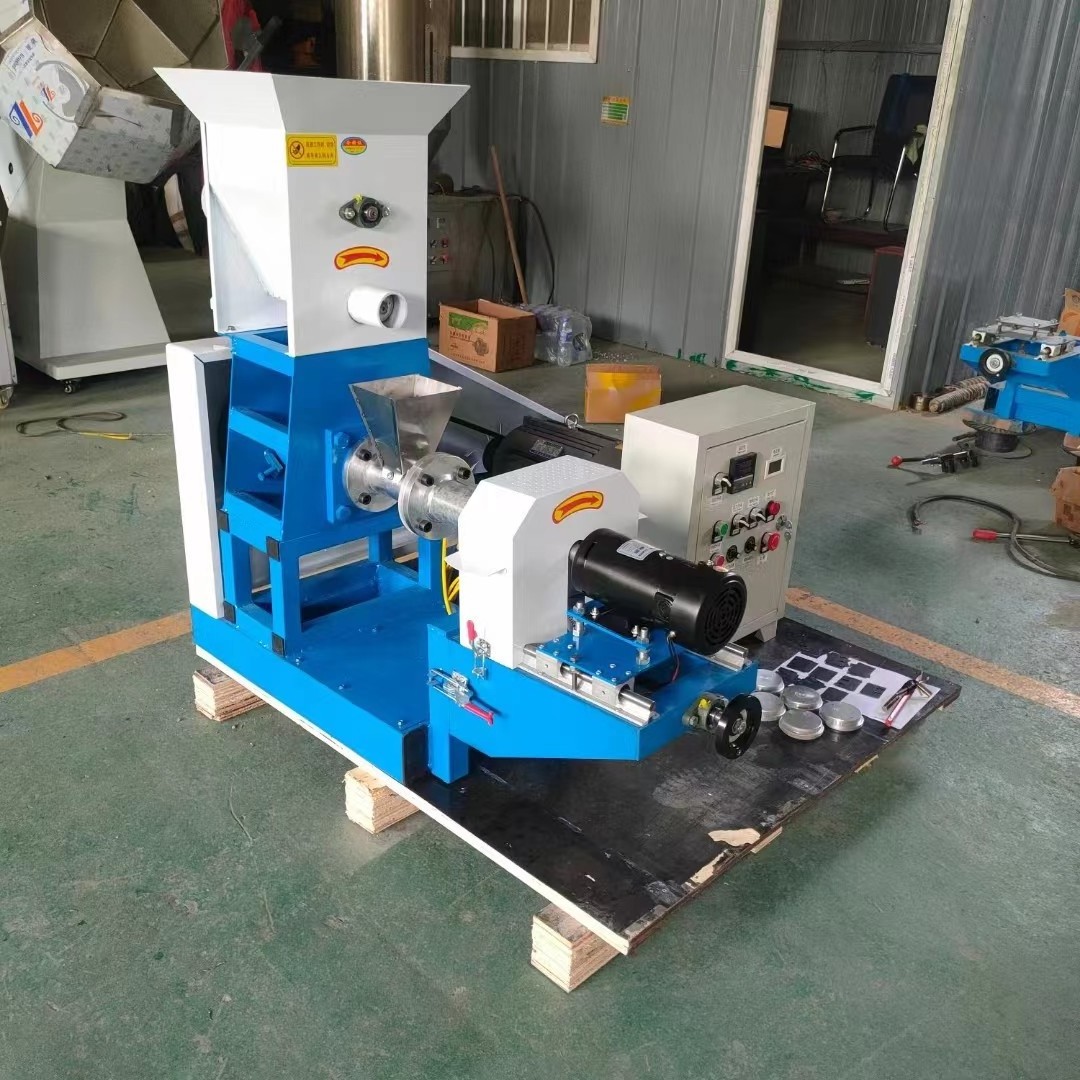 Factory High Quality Dog Food Cat Food Granulator/Fish Food Making Machine Floating Fish Feed Extruder Machine Price