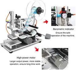 Semi Automatic Flat Bottle Labeling Machine Small label applicator label machine for flat surface