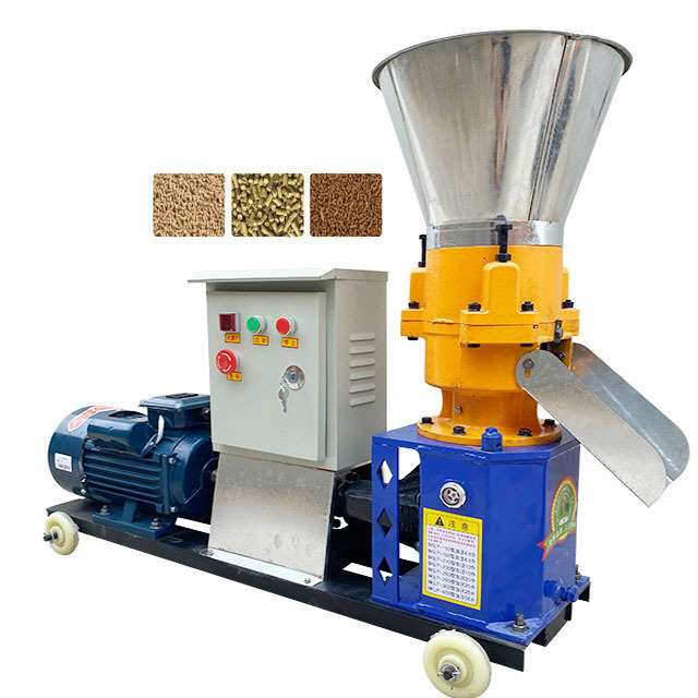 Hot Sale Best Price 1ton/hour Wood Pellet Mill Alfalfa Rice Husk Grass Biomass Sawdust Manure Pellets Machine