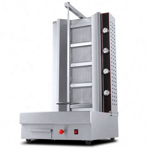 Commercial Shawarma Machine For Sale In Sri Lanka/Stainless Steel LPG gas chicken shawarma/Doner Kebab Machine