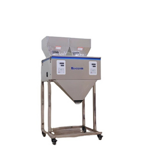 New Arrival Double Hoppers Mixing Filling Machine Powder/ Weighing and Filling Machine/ Spice Filling Machine for Sale Powder 2g