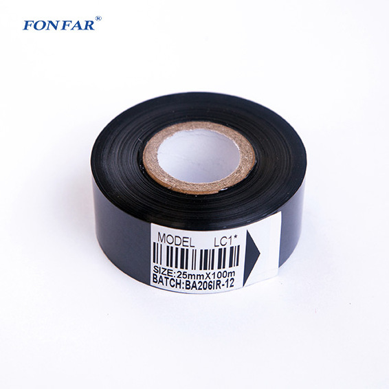 30mm * 100m Black LC1New Date Printer Ink Ribbon for Batch Code Stamp