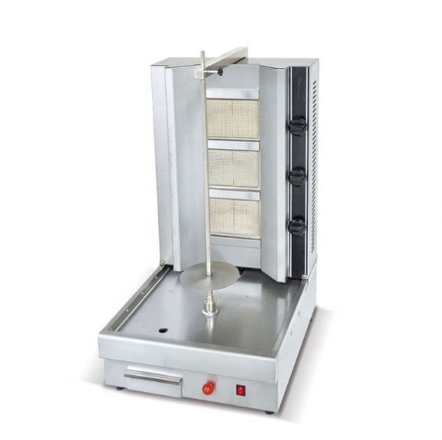 Commercial Shawarma Machine For Sale In Sri Lanka/Stainless Steel LPG gas chicken shawarma/Doner Kebab Machine