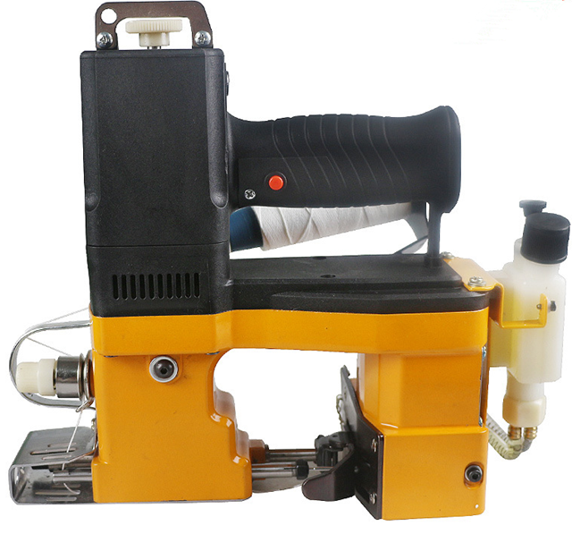 Small Portable Sewing Machine / Walking Pedal Portable Packaging Sewing Machine Aluminum Manual Control Price Made in China