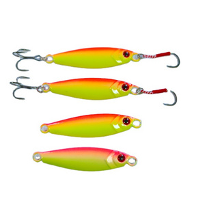 New OEM Slow Pitch Jigging Lure 7g 10g 15g 20g 25g 30g fishing jigs saltwater jig lure with double hooks