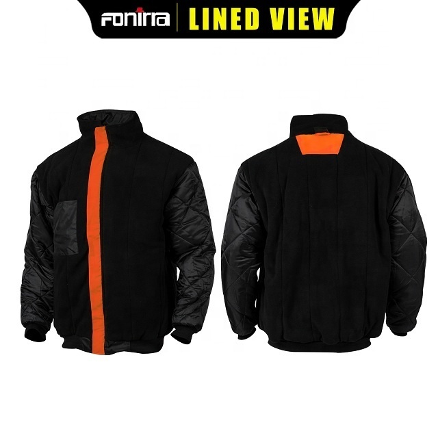 Free Shipping Hi Viz Workwear Bomber Security High Visibility Winter Waterproof Safety Work Jacket