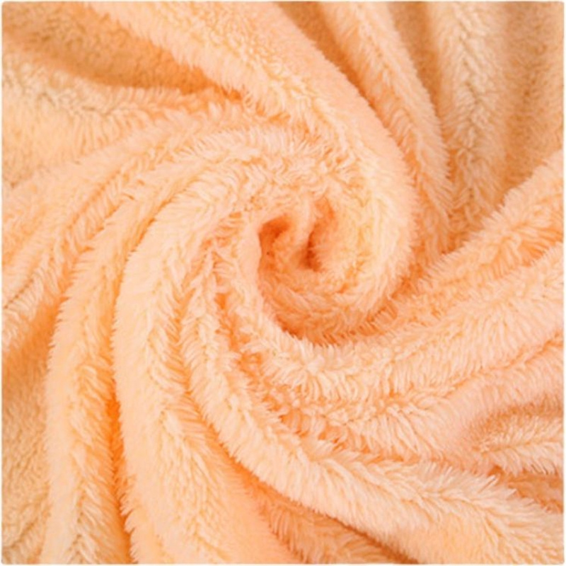 Factory Price long pile double sided brushed arctic velvet sherpa fleece fabric