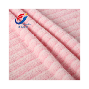 wholesale   boa fur cationic  sherpa fleece fabric  for pajamas blanket winter jacket