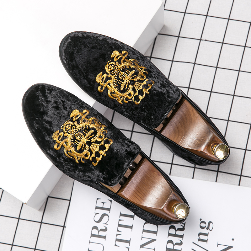 Suede Leather Comfortable Slip On Half Loafers Classic Mules Design Durable Men Casual Leather Dress Shoes