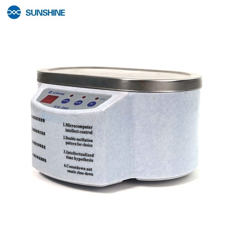 Sunshine SS-968 Digital Ultrasonic 968 Motherboard Cleaner For Glasses Intelligent Ultrasonic Cleaner