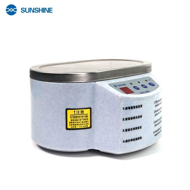 Sunshine SS-968 Digital Ultrasonic 968 Motherboard Cleaner For Glasses Intelligent Ultrasonic Cleaner