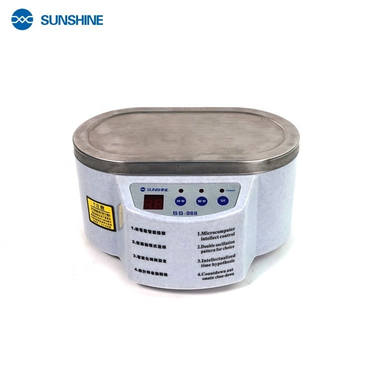 Sunshine SS-968 Digital Ultrasonic 968 Motherboard Cleaner For Glasses Intelligent Ultrasonic Cleaner