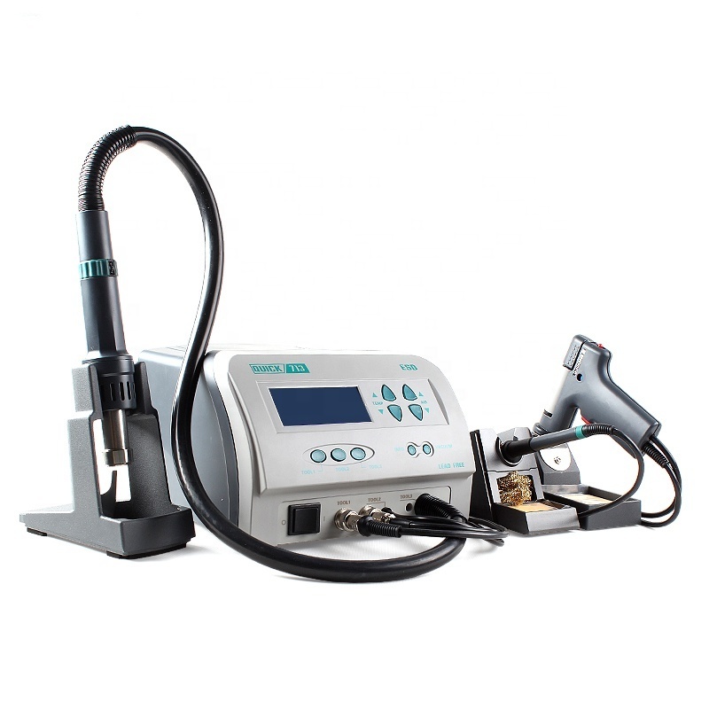 Quick 713 3 In 1 Soldering Rework Station System BGA Rework Station For Mobile Phone Repair Welding Equipment