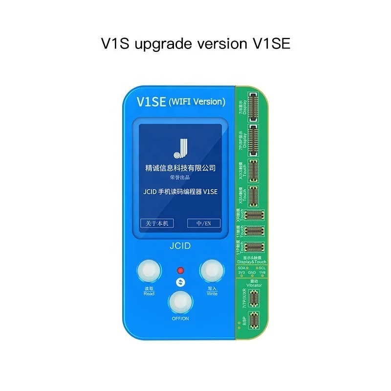 JC V1SE for Phone True Tone Battery Health Face ID Fingerprint Repair Programmer JCID V1SE For iP6-14PM  Dot Matrix Cable