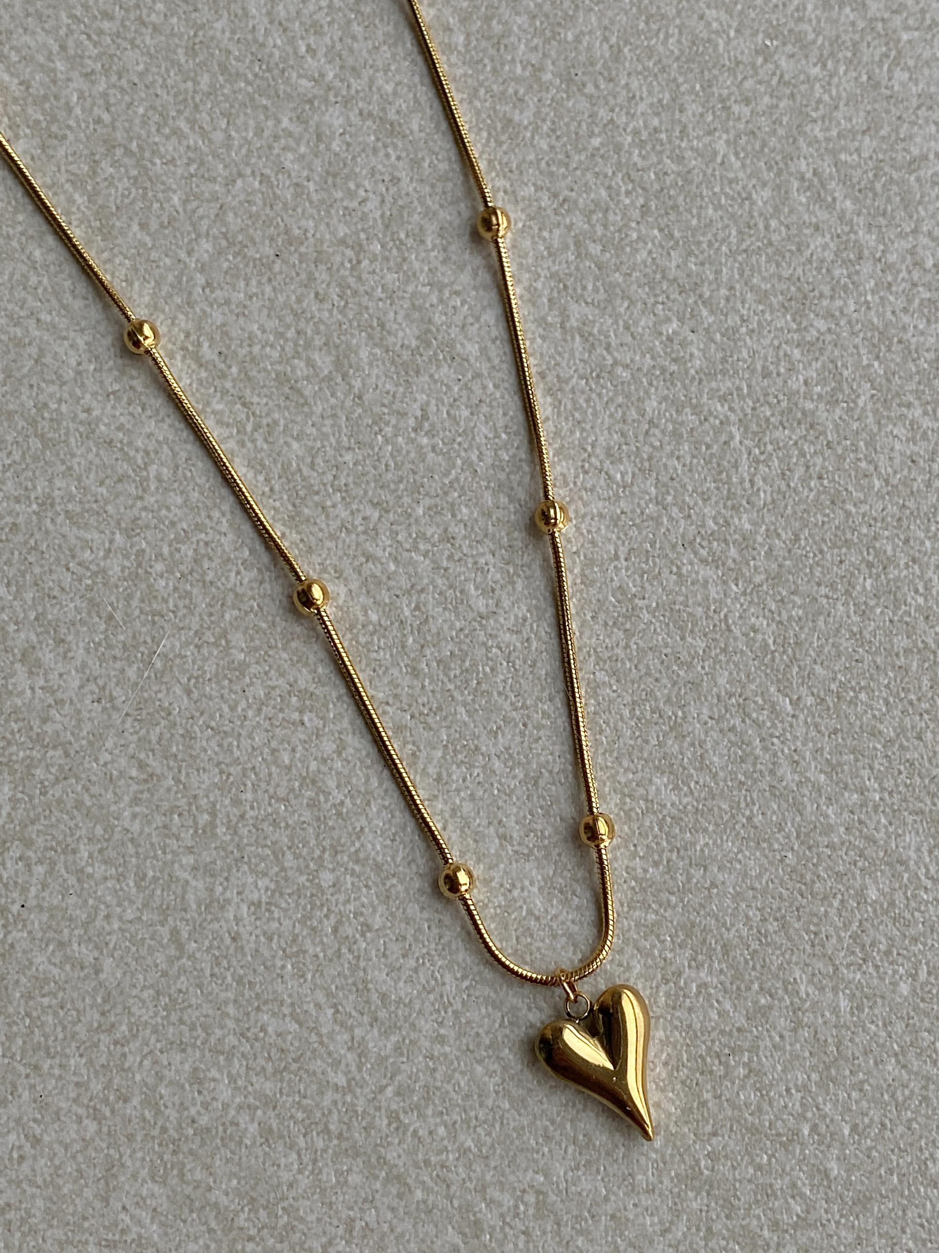 2024 Dazan New Gold Western Charms Stainless Steel Gold Plated Chunky Heart Punk LOVE Necklace Jewelry For Women For Party