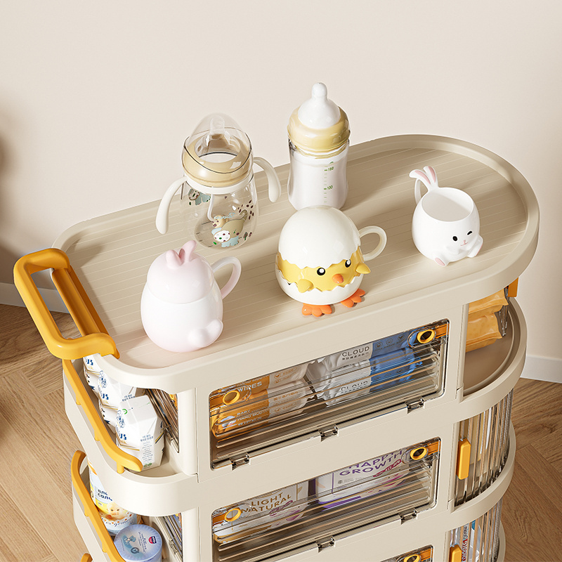 trolley bathroom storage cart rack with wheels rack for household goods three layers storage cart storage rack