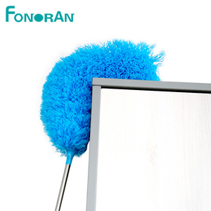 Fonoran Telescopic Dust Duster with Electrostatic Adsorption Microfiber Duster Cleaning Duster Dusting Brush