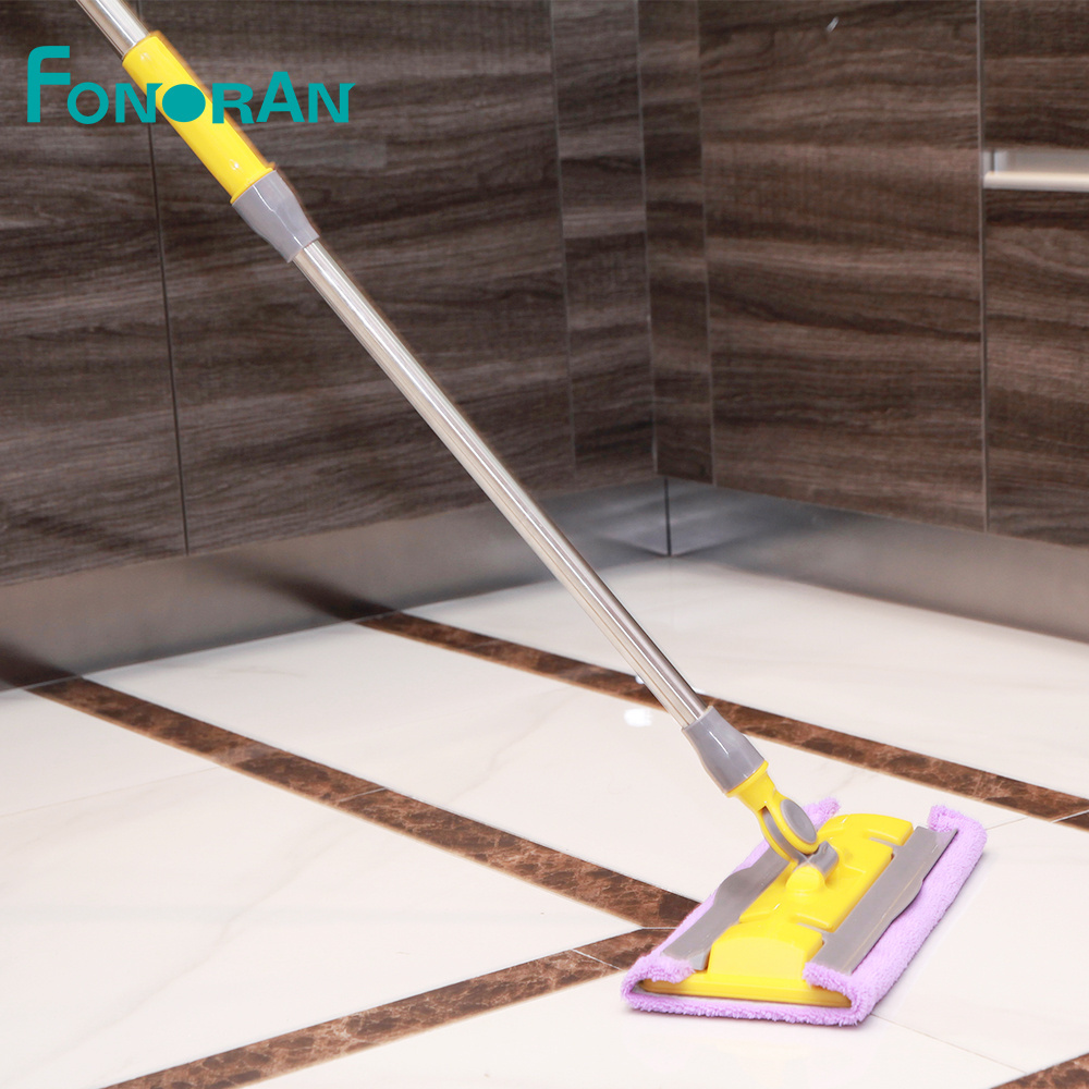 Floor sweeper square wall microfibre flat mop for windows