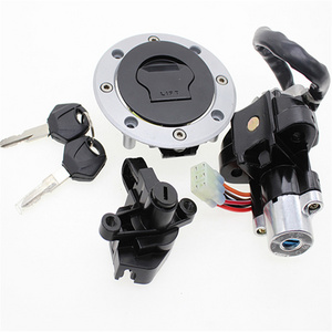 Motorcycle switch ignition lock set gas tank cover key sets universal for suzuki motorcycle