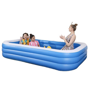 Factory Wholesale Family Adult Durable Inflatable Pool Summer Children Kids Inflatable Swimming Pool