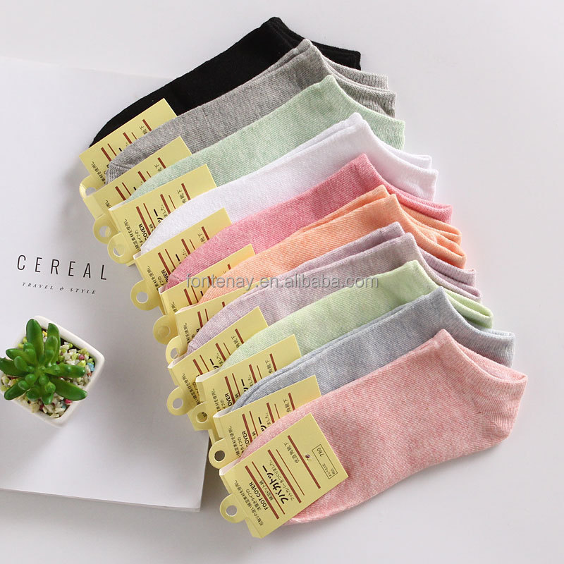 sleeping tube fashion lady ankle women cotton woman wholesale socks