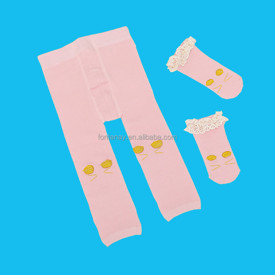 boys girl korean foot tube sexy fashion baby pantyhose